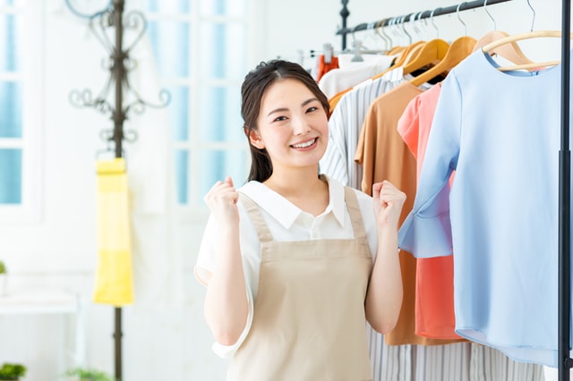 アパレル ブランドを立ち上げた女性