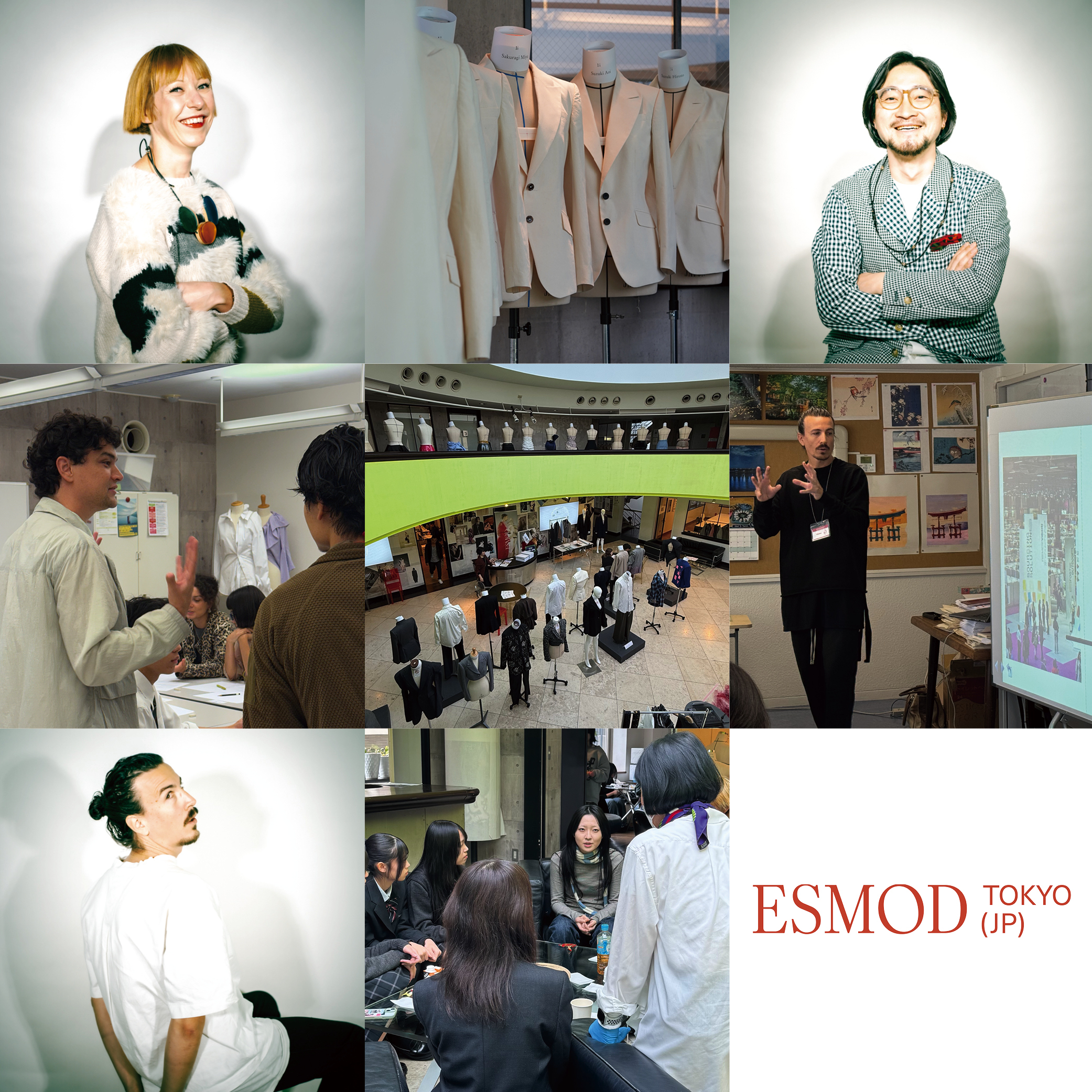 Saturday December 13th — OPEN DAY for International Students — ZOOM IN: Discover Fashion at ESMOD Tokyo & Campus Tour